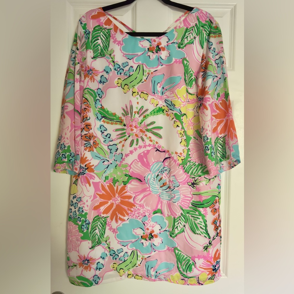 Lilly Pulitzer for Target Nosie Posey print dress L